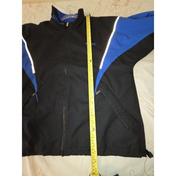 Vintage Asics Gore-Tex Full Zip Jacket Blue Rare‎ - Picture 4 of 5